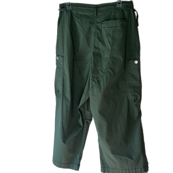 NWT Anthropologie Pilcro Slouchy Fit Surplus Cargo Drawstring Waist Barrel Pants - Picture 7 of 13